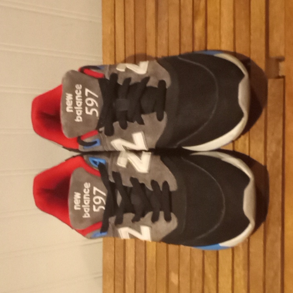 New Balance 597 Vac Ankle High Black_Bolt Grey-Red (2017)